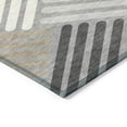 thumbnail image 3 of Addison Rugs Chantille Indoor/Outdoor Transitional Geometric Gray Machine Washable Rectangle Rug, 5' x 7'6", 3 of 8
