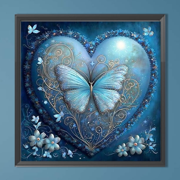 Cuadros Decorativos 5D bricolaje taladro redondo completo diamante pintura flor Kit hogar decoración artesanía (LP444) Wdftyju embutido en tela