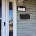 thumbnail image 3 of MAILBOX HORZ POLY BLACK (Pack of 1), 3 of 4