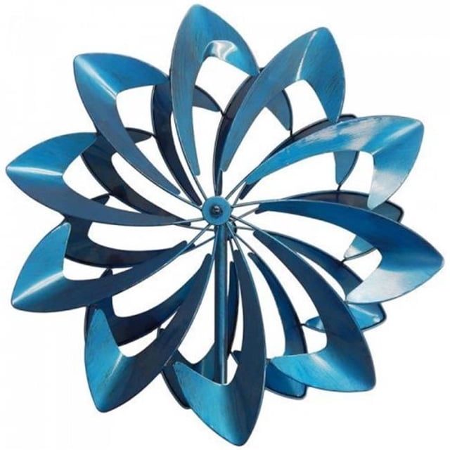 Summerfield Terrace 10018661 84 in. Petals Windmill Garden Stake