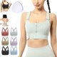 thumbnail image 1 of RJDJ Lihua Hatter Bra, Lihua Hatter Brasier deportivo ajustable de gran apoyo, Lihuahatter Sports Bra, con cremallera, 1 of 4