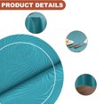 thumbnail image 3 of Nappe Ronde en Jacquard, Nappe en Microfibre Imperméable, Nappe pour l'Extérieur et l'Intérieur, 3 of 5
