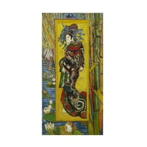 Van Gogh 'Courtesan After Eisen' Canvas Art