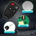 thumbnail image 4 of Unique Bargains 313.8MHz KPU41805 Control Remoto de Entrada Sin Llave Transponder Llave de Encendido para Mazda 6 RX-8 63 80 Chip 4 Botón, 4 of 7