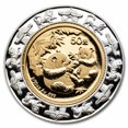 thumbnail image 2 of 2006 China 4-Coin Gold/Silver Panda Lunar Dog Proof Set, 2 of 4