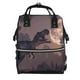 thumbnail image 1 of Disketp Dinosaur Moonlit Forest Mochila de Pañales de Gran Capacidad con Múltiples Bolsillos, Mochila de Viaje Multifuncional para Bebé, Unisex, Moderna y Resistente, 1 of 6