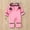 Pink, variant on TAIAOJING Toddler Baby Boys Girls Snowsuit Romper Fashion Cute Hoodie Cute Cartoon Clothes Ears Boys Romper Jumpsuit Solid Hoodie Boys Coat& Winter Soft Coat Outwear 3-6 Months