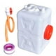 thumbnail image 4 of Contenedores de agua para almacenamiento Contenedores de almacenamiento de agua de emergencia Alta temperatura blanco 30 gatos Cola Contenedor de bebidas de campamento, 4 of 8
