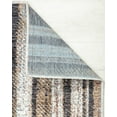 thumbnail image 4 of Mason Brooks Cressida CA20B Gazey Gray Stripe Contemporary Gray Area Rug, 2'6" x 4', 4 of 10