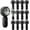 Black, variant on 24 Pack Mini Portable Fan Bulk for Travel 3 Speeds, Rechargeable USB Battery Operated, Small Handheld Personal Eyelash Fans for Women Men Indoor Outdoor(Multicolor-1)