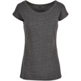 thumbnail image 1 of Build Your Brand T-Shirt à Col Grand pour Femmes, 1 of 3