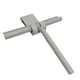 thumbnail image 1 of Cateissary Limpiaparabrisas portátil para baño, raspador de pared para azulejos de vidrio para sala de estar de oficina, herramienta de limpieza de Suministros de limpieza para el hogar Gris Cateissary HA011143-02B, 1 of 6