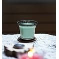 thumbnail image 4 of Hyoola, 12 Hour Clear Cup - Fresh Cotton - Scented Votive Candles - Teal (4 Pack), 4 of 5