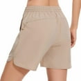 thumbnail image 3 of BASSDASH Women’s 5” Fishing Shorts UPF 50+ Water Resistant Quick Dry Athletic Hiking Shorts with Pockets FP05W, 3 of 9