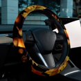 thumbnail image 6 of Thanksgiving Acorn 14.5 Inch Printing PVC Leather Car Wheel Covers Steering Wheel Cover Auto Accessories, 6 of 6