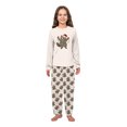 thumbnail image 4 of Raccoon Christmas Lights Matching Family Pajamas, Plus Sizes, With Pockets, 4 of 7