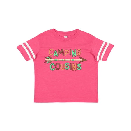 

Inktastic Camping Cousins- arrow Gift Toddler Boy or Toddler Girl T-Shirt