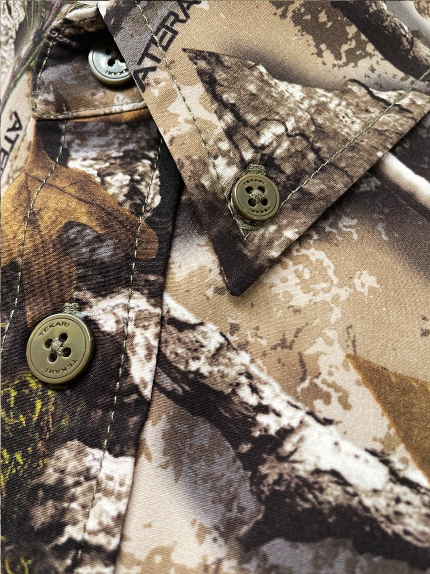 Tekari Men's Boldrun Dobby Buttondown Hunting Shirt