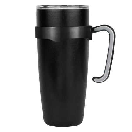 

BESTOMZ Thermal Mug Handle Anti-slip Adjustable Tumbler Handle Compatible for 20oz (Black)