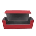 thumbnail image 4 of PU Leather Card Storage Box  Closure Holds 400+ Cards for Game Cards, 4 of 8