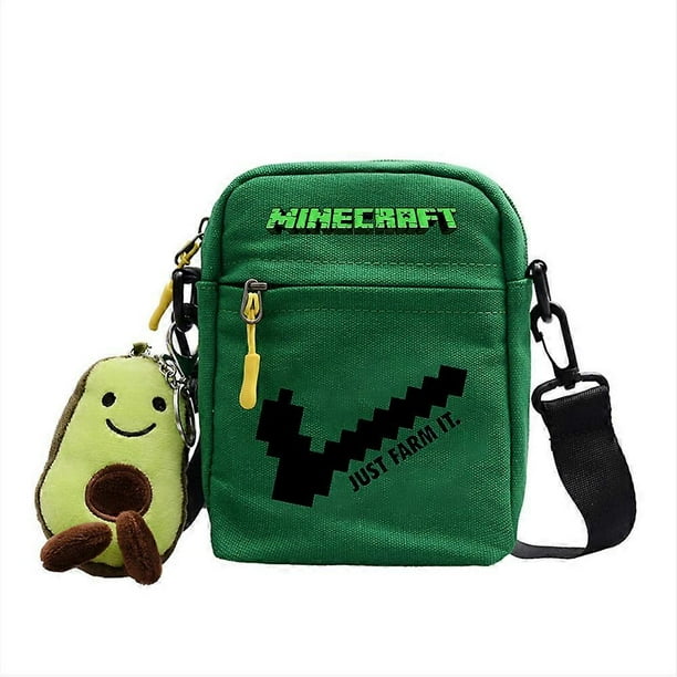 Minecraft Student Shoulder Bag Casual Cartoon Green ~ 2, School Supplies, Backpacks