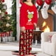 thumbnail image 5 of Familia Otoño Camisa Top Pantalones Casual Dibujos animados Impreso Cintura elástica Traje diario FLhrweasw Nuevo, 5 of 7
