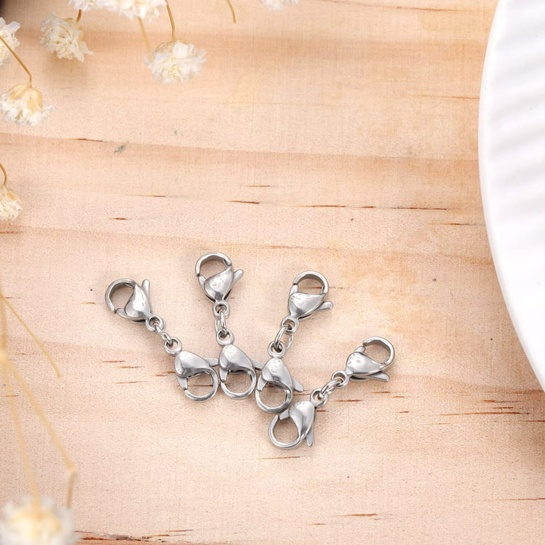 50 Pcs Braclet Kit Clasps For Jewelry Making Swivel Clasp Bracelet Clasps  Mini Lobster Clasp Jewelry Making Clasps