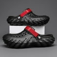 thumbnail image 3 of Garden clogs shoes slippers men's sandals Black, 3 of 5