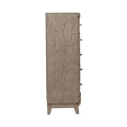 Liberty Furniture Avalon Queen Upholstered Storage Bed, Dresser & Mirror, Chest, Night Stand