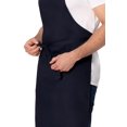 thumbnail image 4 of Chef Works - Delantal Unisex para Carnicero, Marino, Talla única, 4 of 7