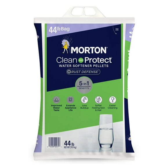Morton Clean and Protect with Rust Defense Water Softener Pellets