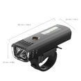 thumbnail image 4 of Luz de bicicleta 1500mAh Bicicleta Luces traseras delanteras 4 modos Accesorios de ciclismo al aire libre, 4 of 8