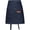 blue, variant on Jiibva Canvas Short Apron, Half Aprons with Pockets, Waist Apron, Work Apron, Adjustable Kitchen Apron, Short Half Server Aprons for Waitress Waiter Women Men Chef
