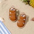 thumbnail image 6 of JAJAHO Toddler Sandals Boys Girls First Walking Shoes Breathable Open Toe Hook And Loop Non- Summer Sandals, 6 of 6