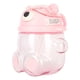 thumbnail image 3 of Botella de agua de oso de 700 ml para niñas y niños con correa ajustable de paja Botella de agua Kawaii de dibujos animados para ir de compras senderismo rosa, 3 of 14