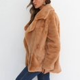 thumbnail image 3 of Womens Faux Fur Jacket Sherpa Warm Fleece Fuzzy Coat Open Front Long Sleeve Flurry Winter Fashion Clothes 2026, 3 of 5