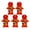Style A, variant on HILABEE 5 Pieces Chinese Lunar New Year Red Envelopes Hong Bao Cash Envelopes Hongbao Red Packet Bag for Birthday Gift Party Supplies A