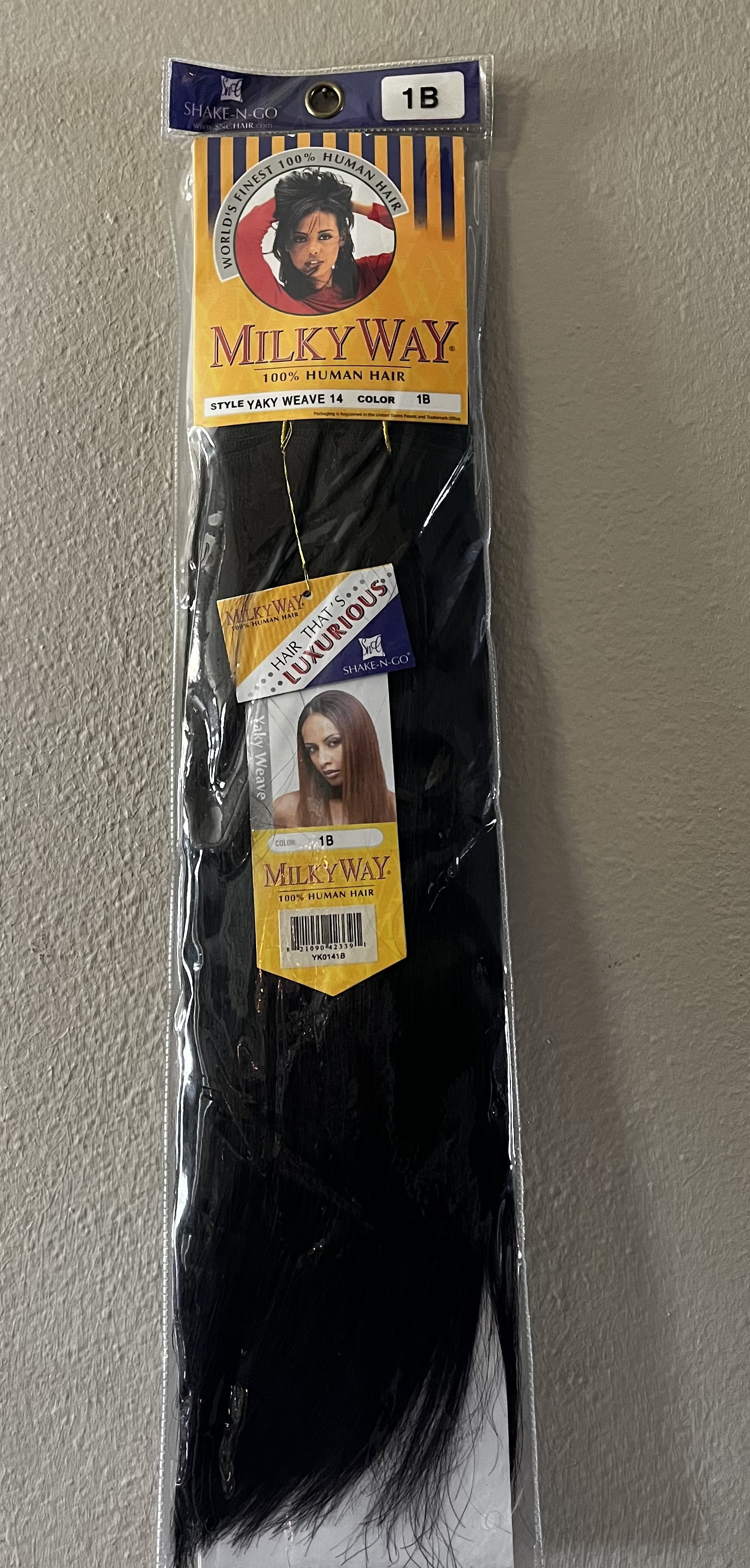♥milky way shop 在庫♥ Milky Way Yaky Weave 100% Human Hair 14