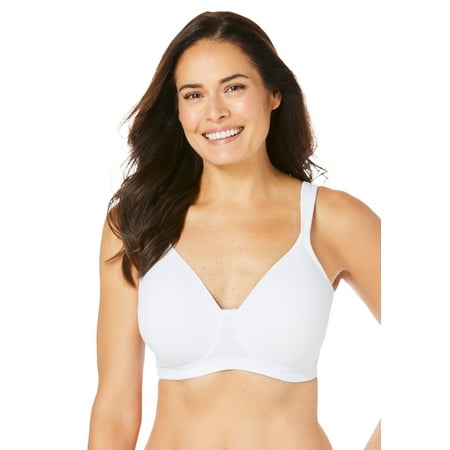 

Leading Lady Women s Plus Size Brigitte Full Coverage Seamless Wireless Bra 5042 Bra