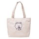 thumbnail image 1 of Sywqhk Bolso De Hombro De Pana Para Mujer Bolsos De Compras De Oso De Dibujos Animados Totes (Blanco) Sywqhk Para estrenar, 1 of 6