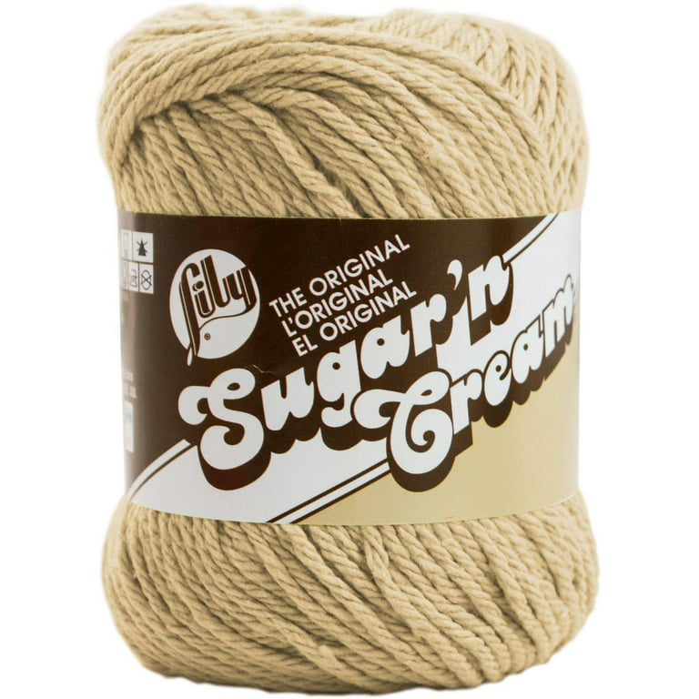 Lily Sugar'n Cream Yarn Solids Multiple Colors 