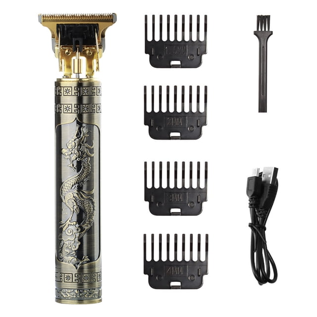 Cortapelos eléctrico, afeitadora de barba recargable, portátil para hombres, corte de pelo Tmvgtek Libre de BPA