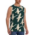 thumbnail image 2 of Balery Flying Swans Camisetas sin mangas para hombre, absorbe la humedad y protege contra el mal olor.-Medium, 2 of 7