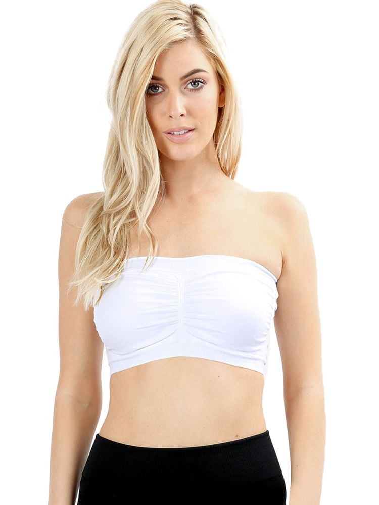 Zenana - Zenana Women's Padded Strapless Bra Bandeau - Walmart.com