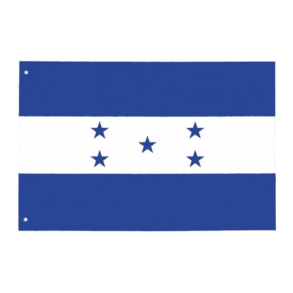 Honduras Flag Honduran Flags 2x3 Ft Outdoor Double Sided Country Flags Banner Polyester Fabric with 2 Brass Grommets for Outside Garden Indoor Decor