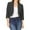 Black, variant on Women's Casual 3/4 Sleeve Bolero Open Front Cardigan Jacket Work Office Blazer,Lightweight Cropped Cardigan Coat Ladies Solid Color Three Quarter Sleeve Sleeve Cardigan Short Small Coat Blue S