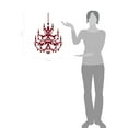 thumbnail image 2 of Large Antique Design Vinyl Chandelier Wall Decal Art, 2 of 4