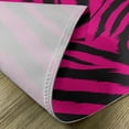 thumbnail image 5 of Ambesonne Teen Room Place Mats Set of 4, Hot Pink Zebra Skin, Standard Size, Magenta and Black, 5 of 6