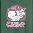 thumbnail image 3 of Casper The Friendly Ghost - Valentine's Day - Casper & Wendy - Women's Lightweight French Terry Long Sleeve Shirt, 3 of 5