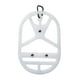 thumbnail image 4 of Clip para calzado para mochila, organizador de almacenamiento de zapatos, clip para zapatos para bolso para exteriores Blanco L, 4 of 8